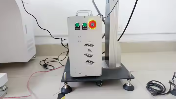 30w Flying Fiber Laser Marking Machine Automatic Engraving Machine - Image 4