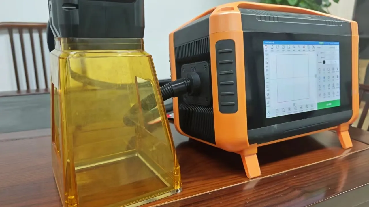 Low Price Easy To Operate New Style Portable Laser Marking 50w Jpt Autofocus Fiber Laser for Stainless Steel Marking Price - Image 6